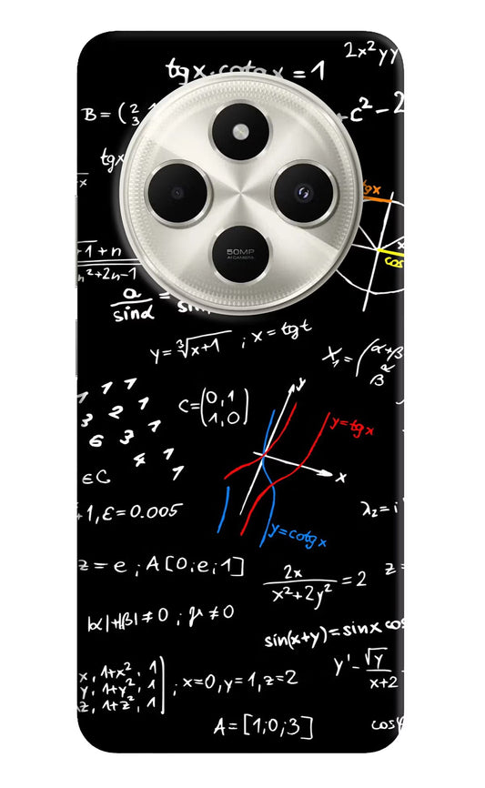 Mathematics Formula Poco C75 5G Back Cover