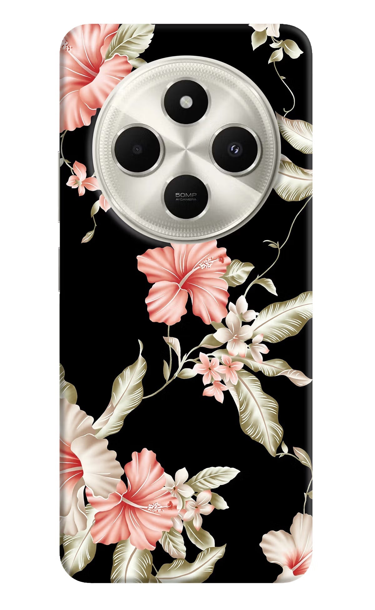 Flowers Poco C75 5G Back Cover