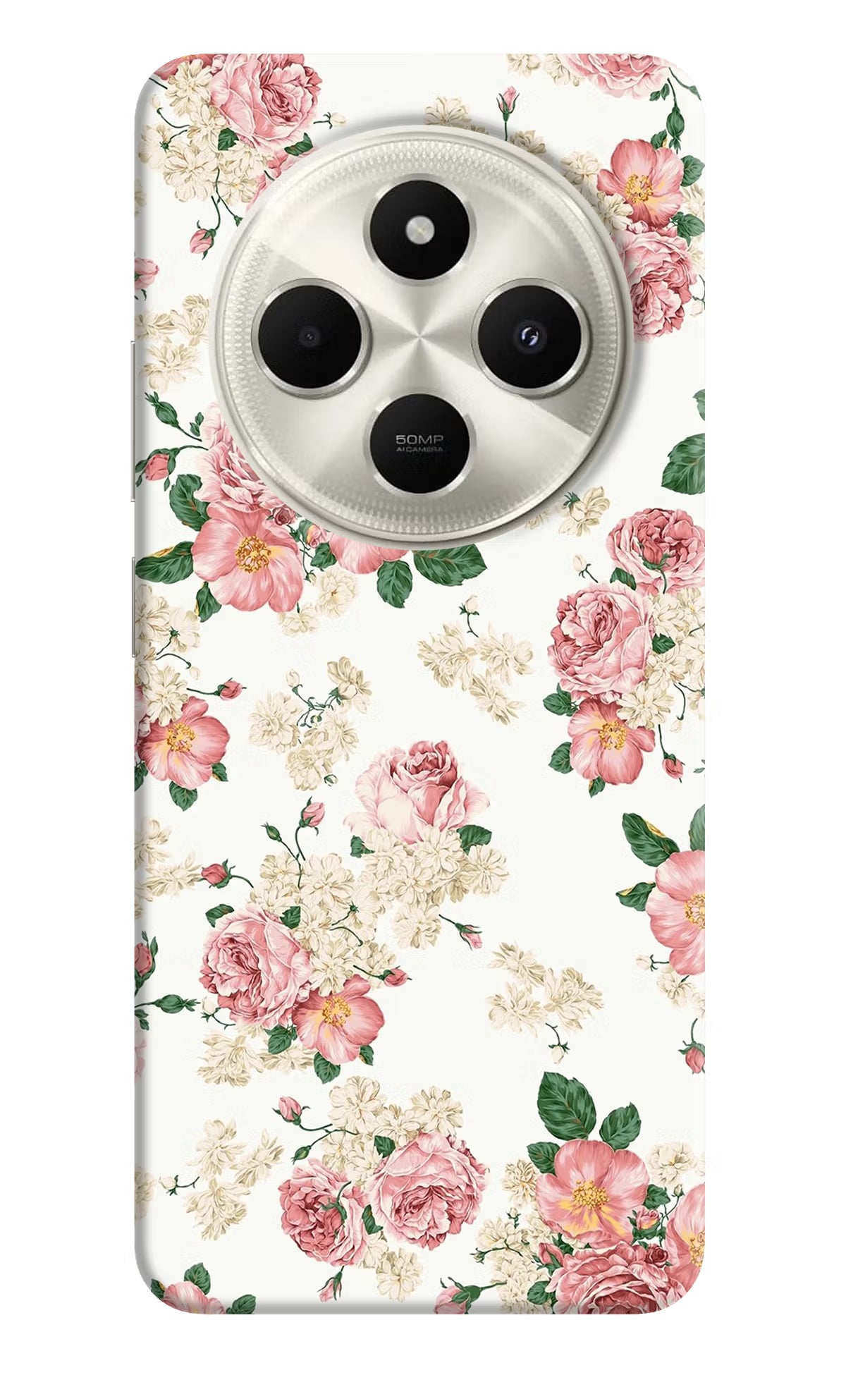 Flowers Poco C75 5G Back Cover