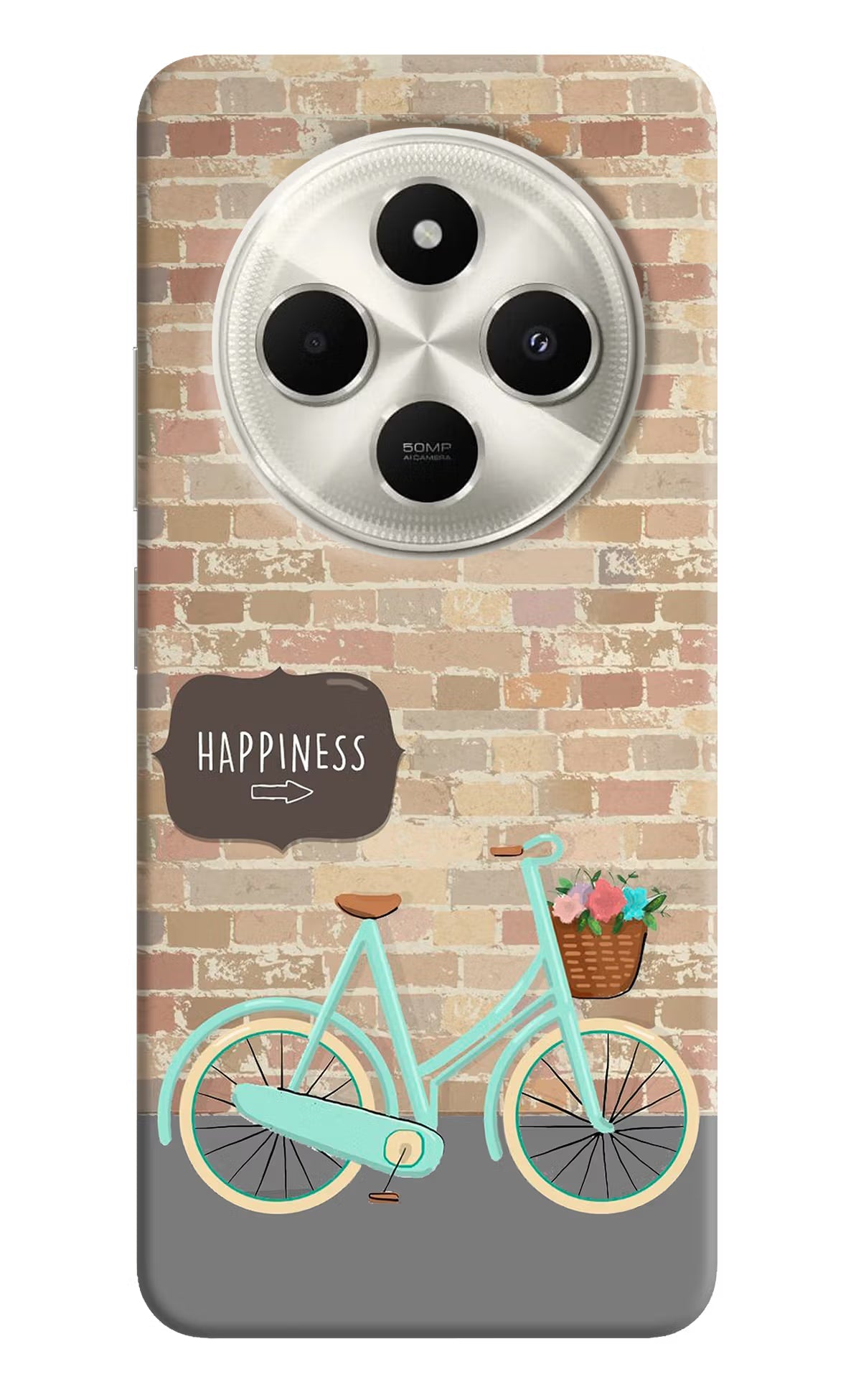 Happiness Artwork Poco C75 5G Back Cover