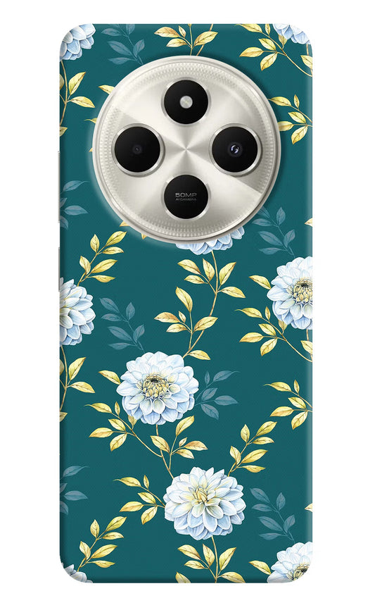 Flowers Poco C75 5G Back Cover