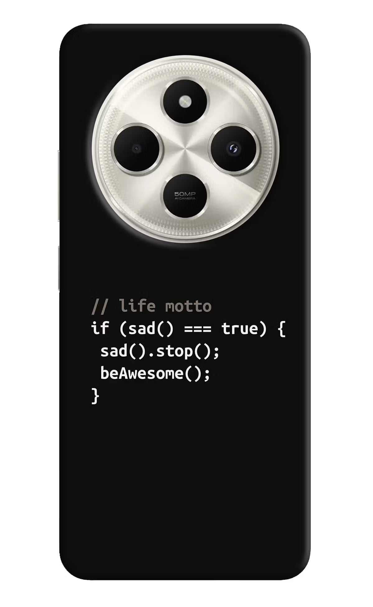 Life Motto Code Poco C75 5G Back Cover