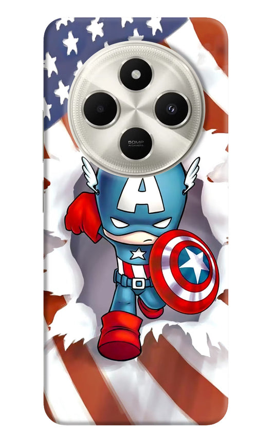 Captain America Poco C75 5G Back Cover
