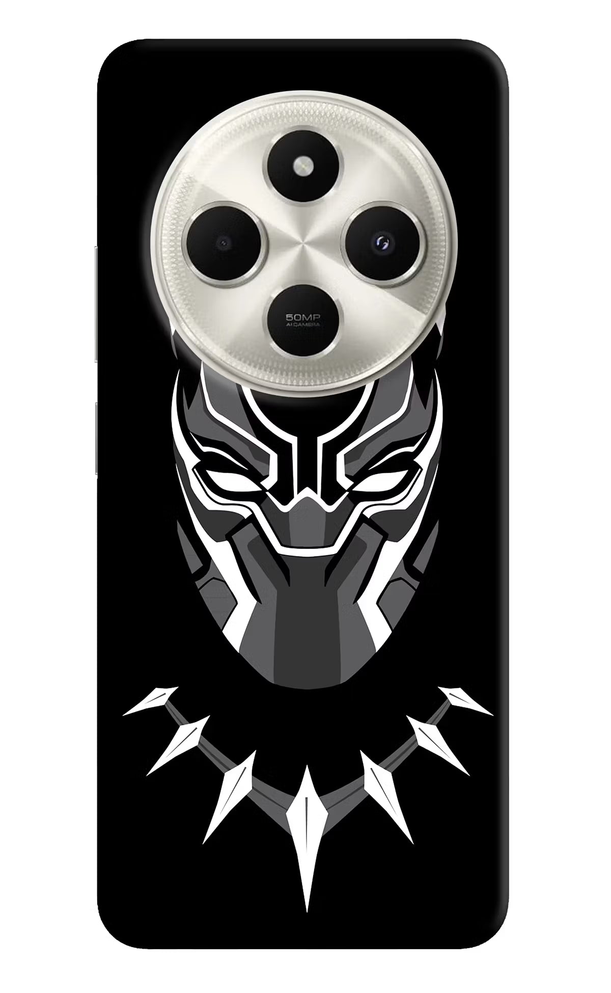 Black Panther Poco C75 5G Back Cover
