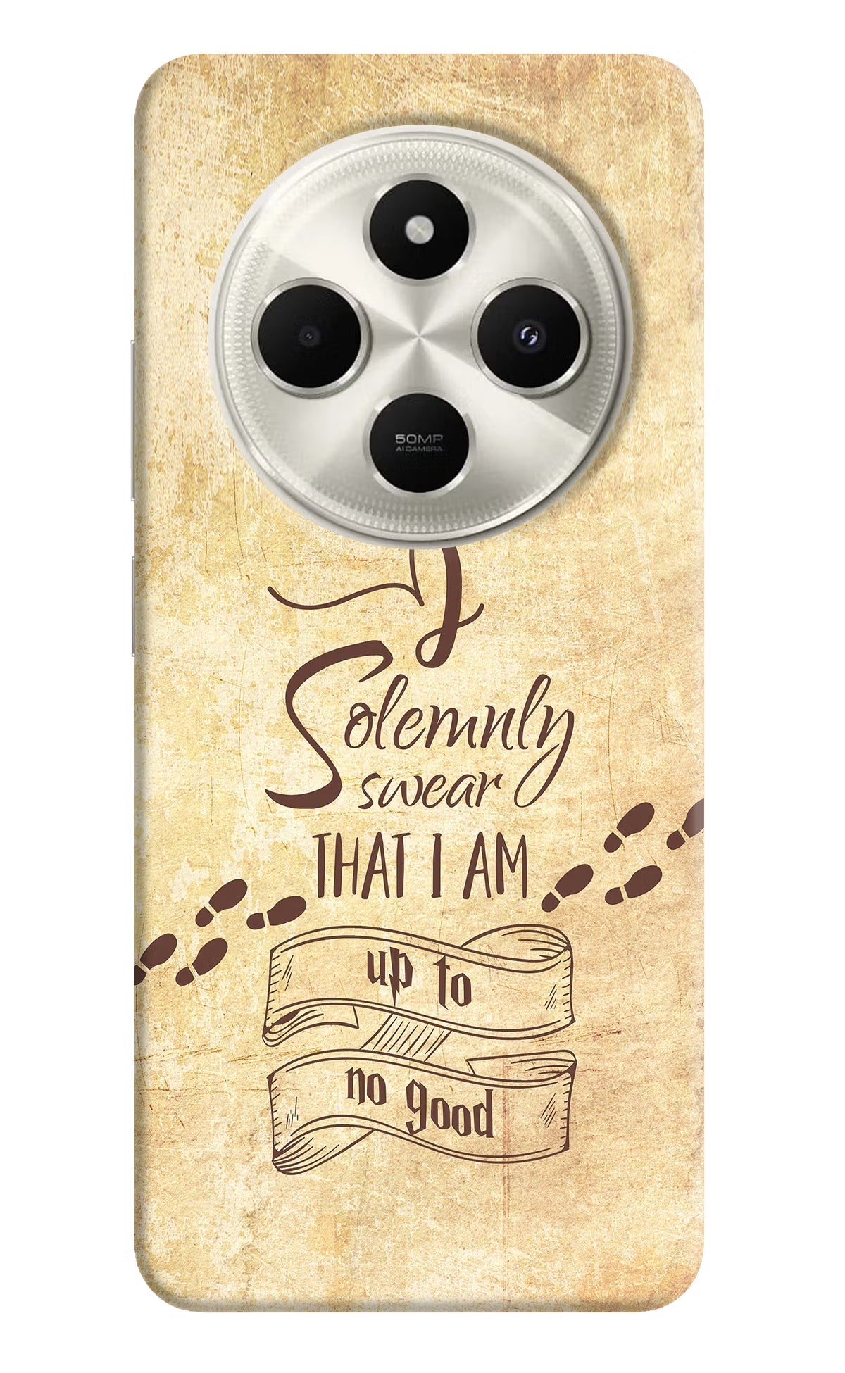 I Solemnly swear that i up to no good Poco C75 5G Back Cover