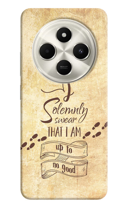 I Solemnly swear that i up to no good Poco C75 5G Back Cover