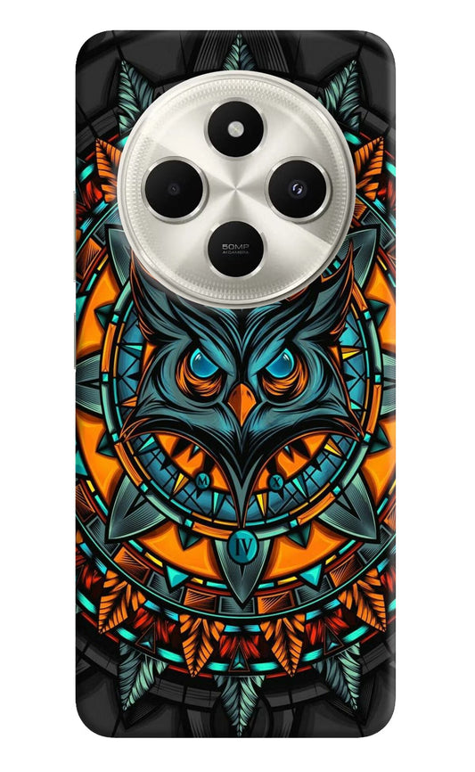 Angry Owl Art Poco C75 5G Back Cover