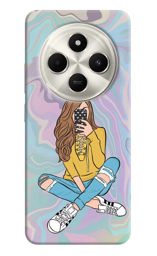 Selfie Girl Poco C75 5G Back Cover