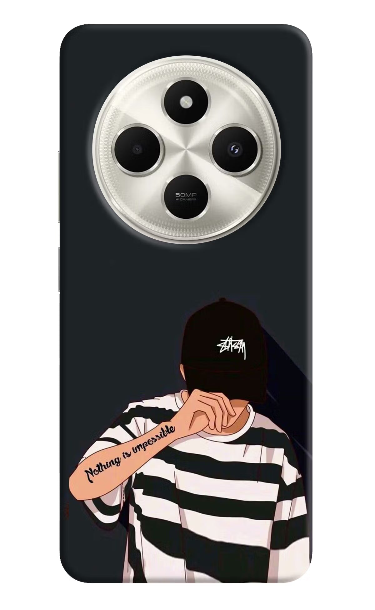 Aesthetic Boy Poco C75 5G Back Cover