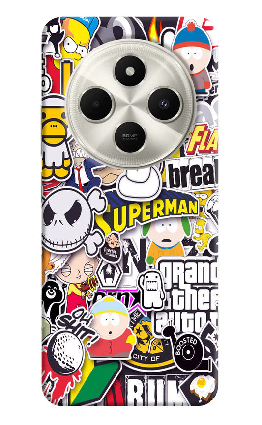 Sticker Bomb Poco C75 5G Back Cover
