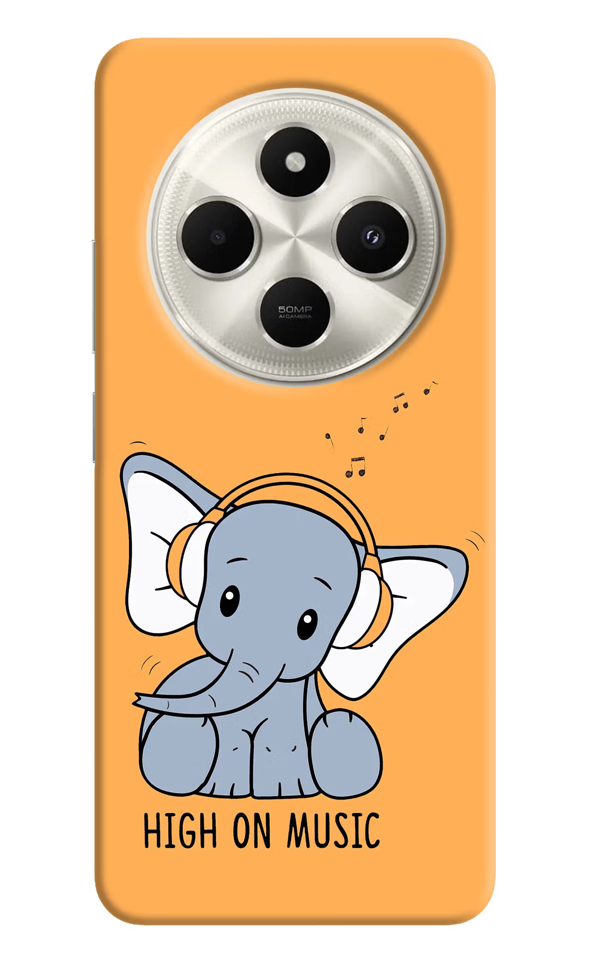 High On Music Poco C75 5G Back Cover