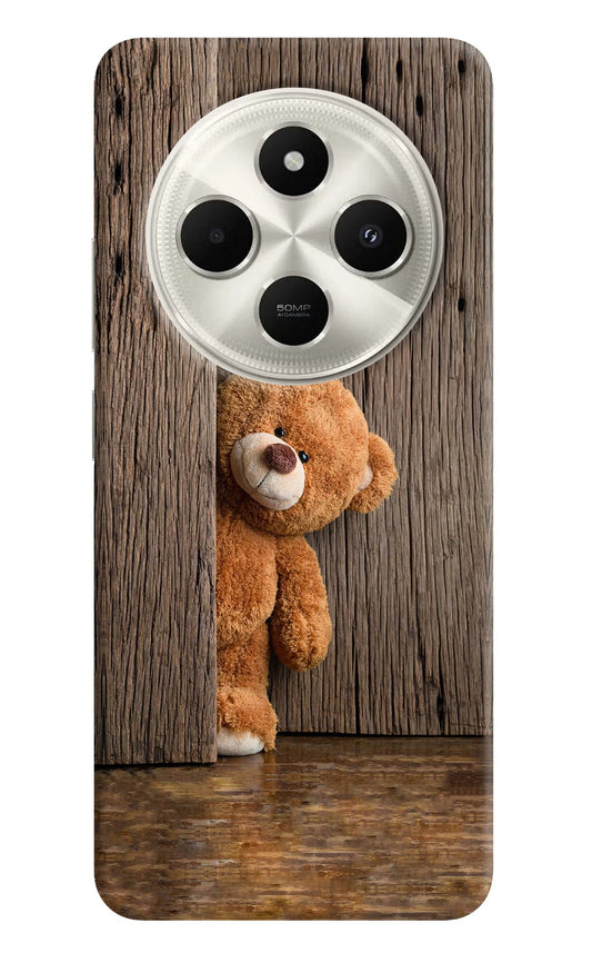 Teddy Wooden Poco C75 5G Back Cover
