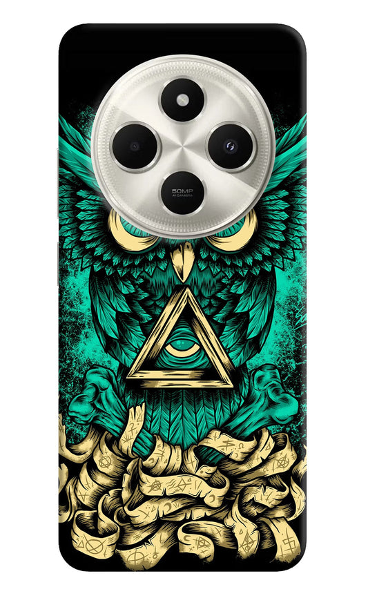 Green Owl Poco C75 5G Back Cover