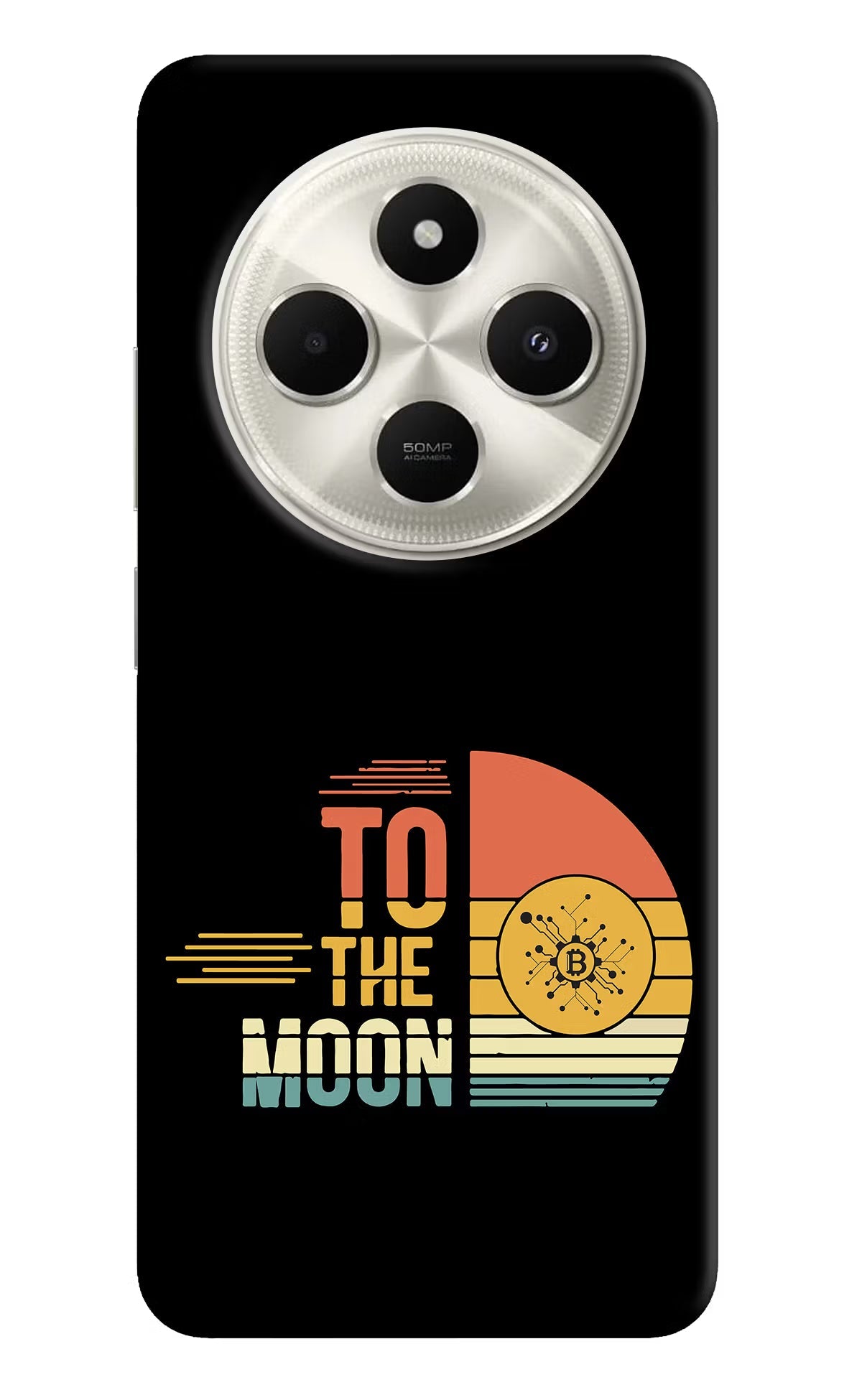 To the Moon Poco C75 5G Back Cover