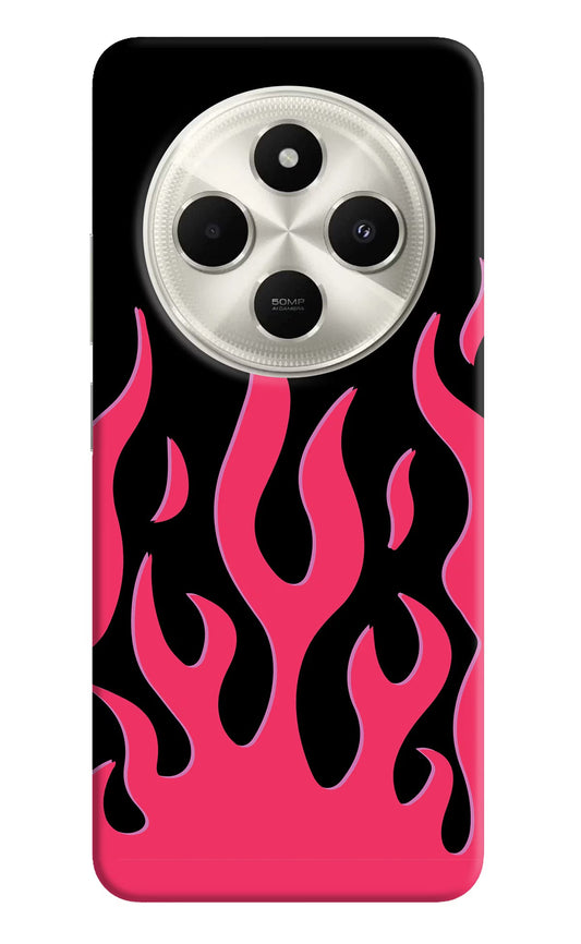 Fire Flames Poco C75 5G Back Cover
