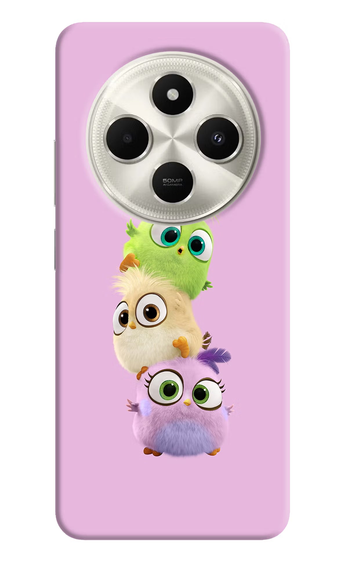 Cute Little Birds Poco C75 5G Back Cover