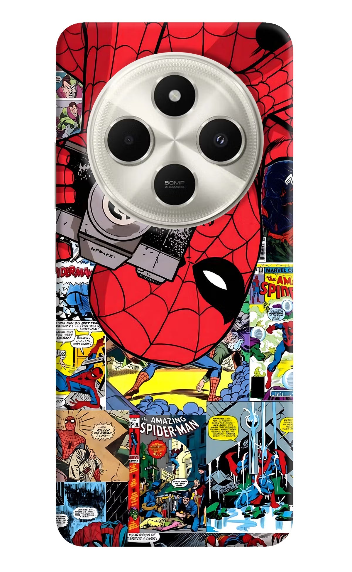 Spider Man Poco C75 5G Back Cover