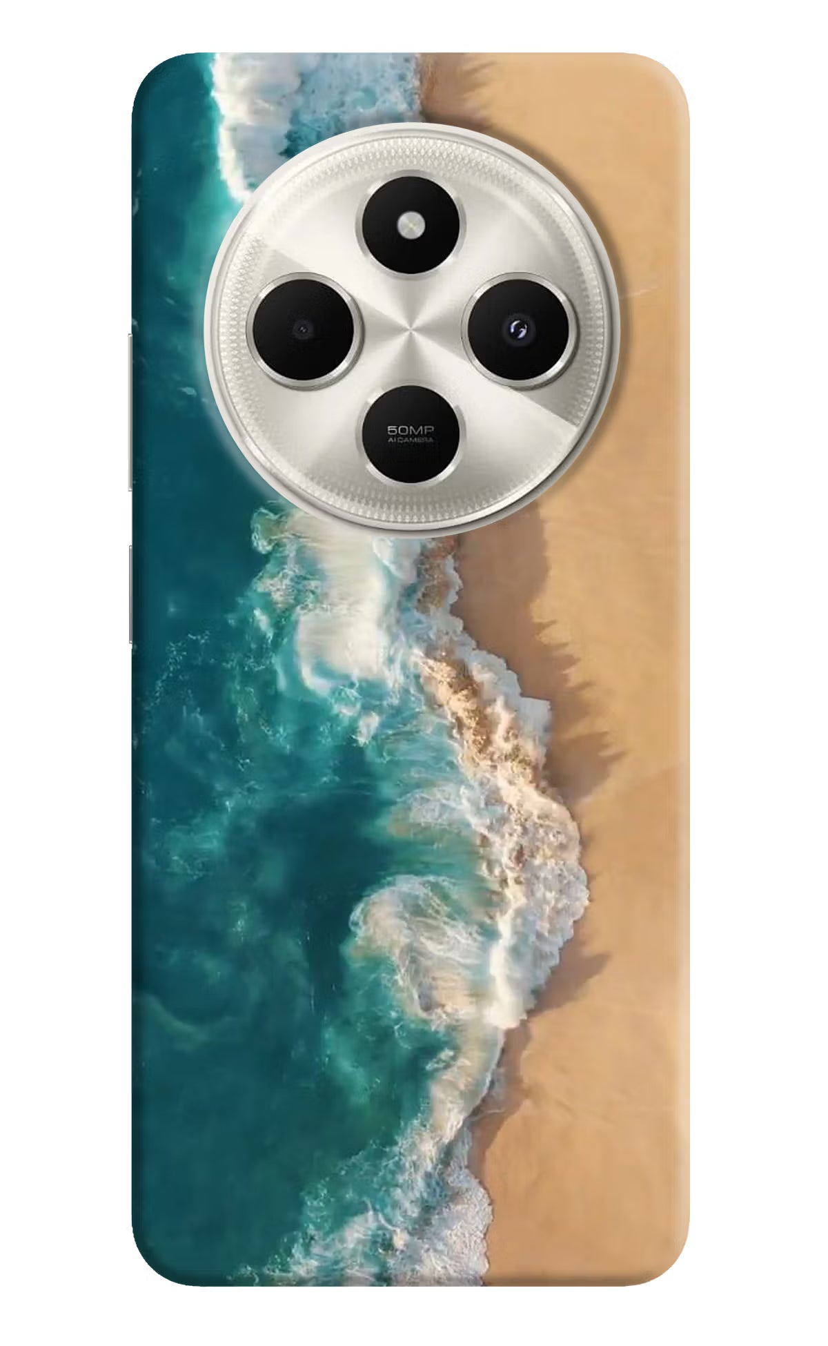 Ocean Beach Poco C75 5G Back Cover