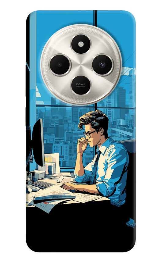 Focused Hustler (AI Generated) Poco C75 5G Back Cover