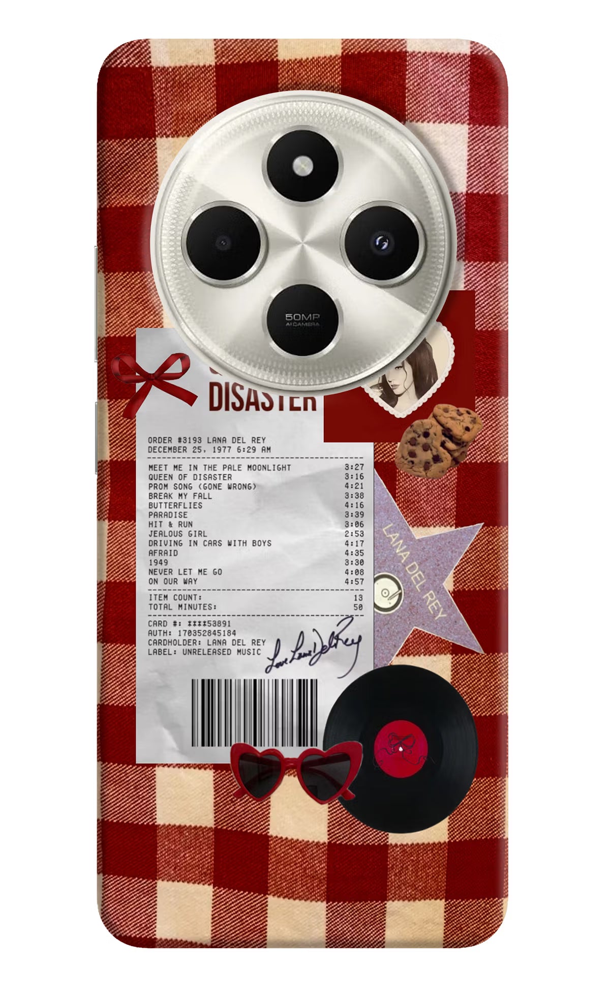 Queen of Disaster Poco C75 5G Back Cover