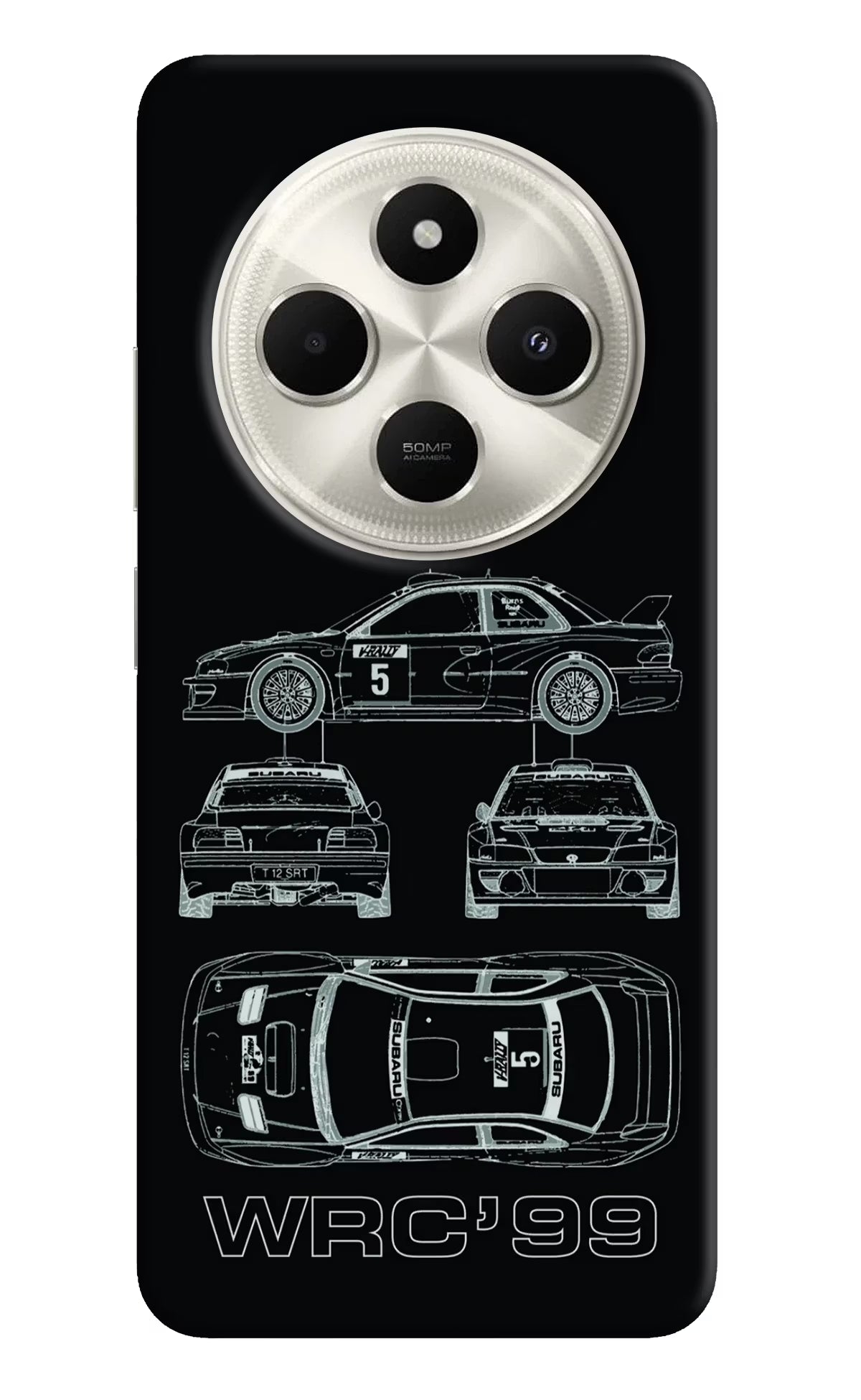 WRC'99 Poco C75 5G Back Cover