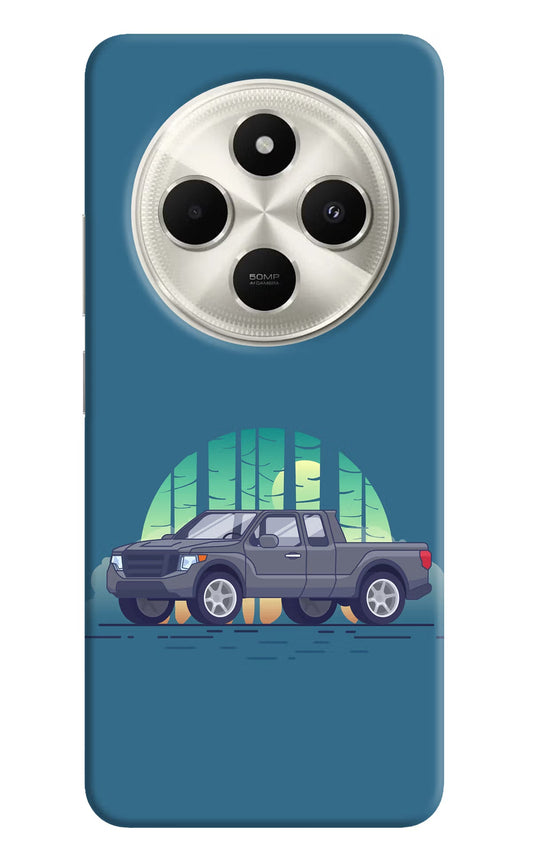 Retro Garage Vibe Poco C75 5G Back Cover