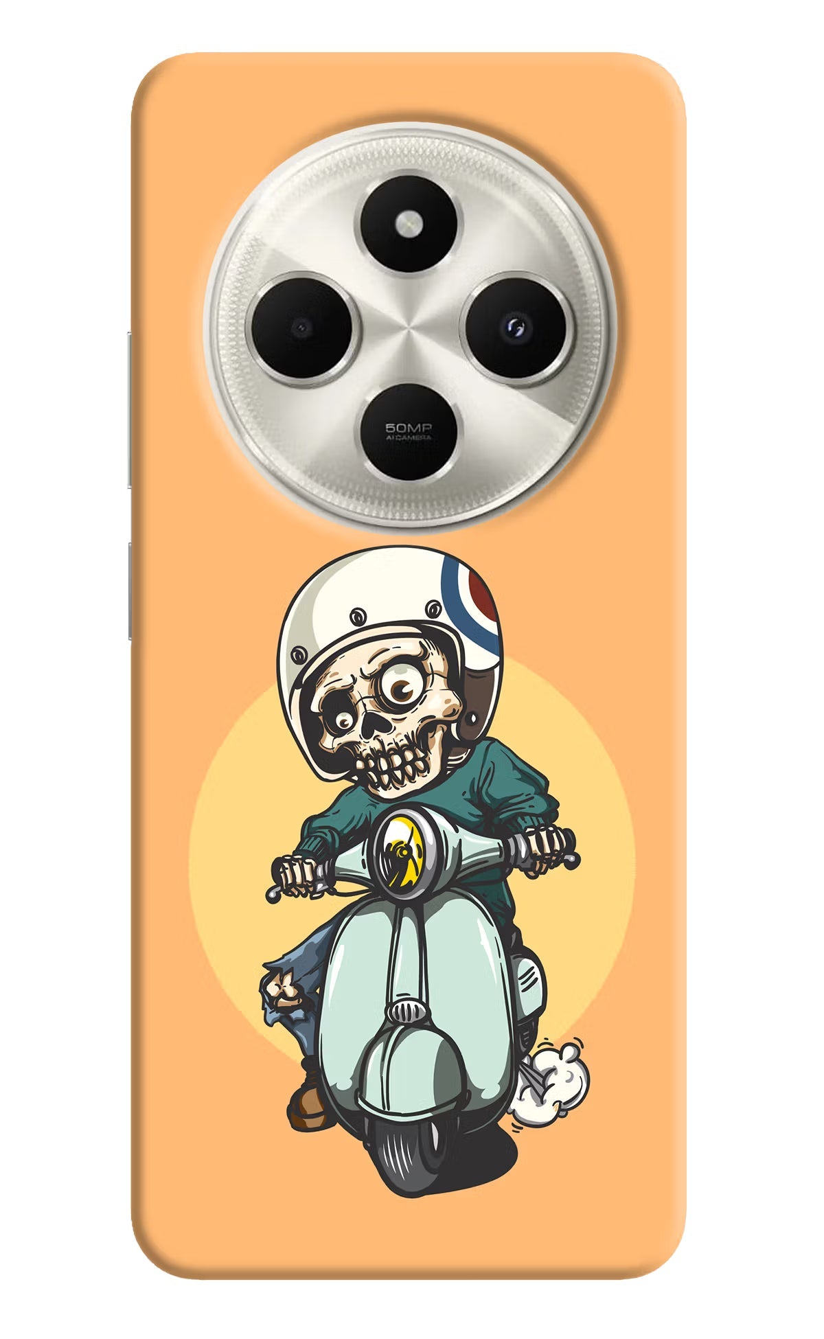 Undead Biker Poco C75 5G Back Cover