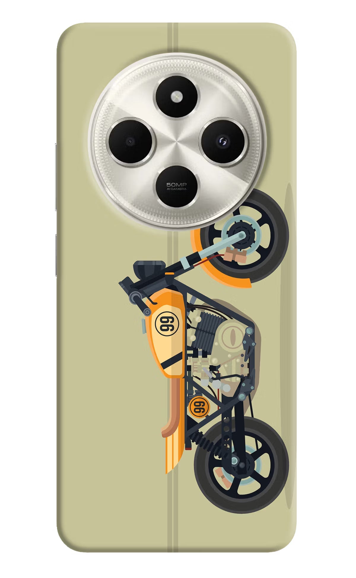 Vertical Speedster Poco C75 5G Back Cover