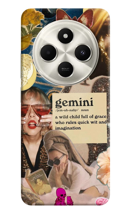 Gemini Zodiac Poco C75 5G Back Cover