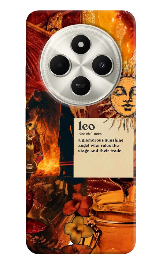 Leo Zodiac Poco C75 5G Back Cover