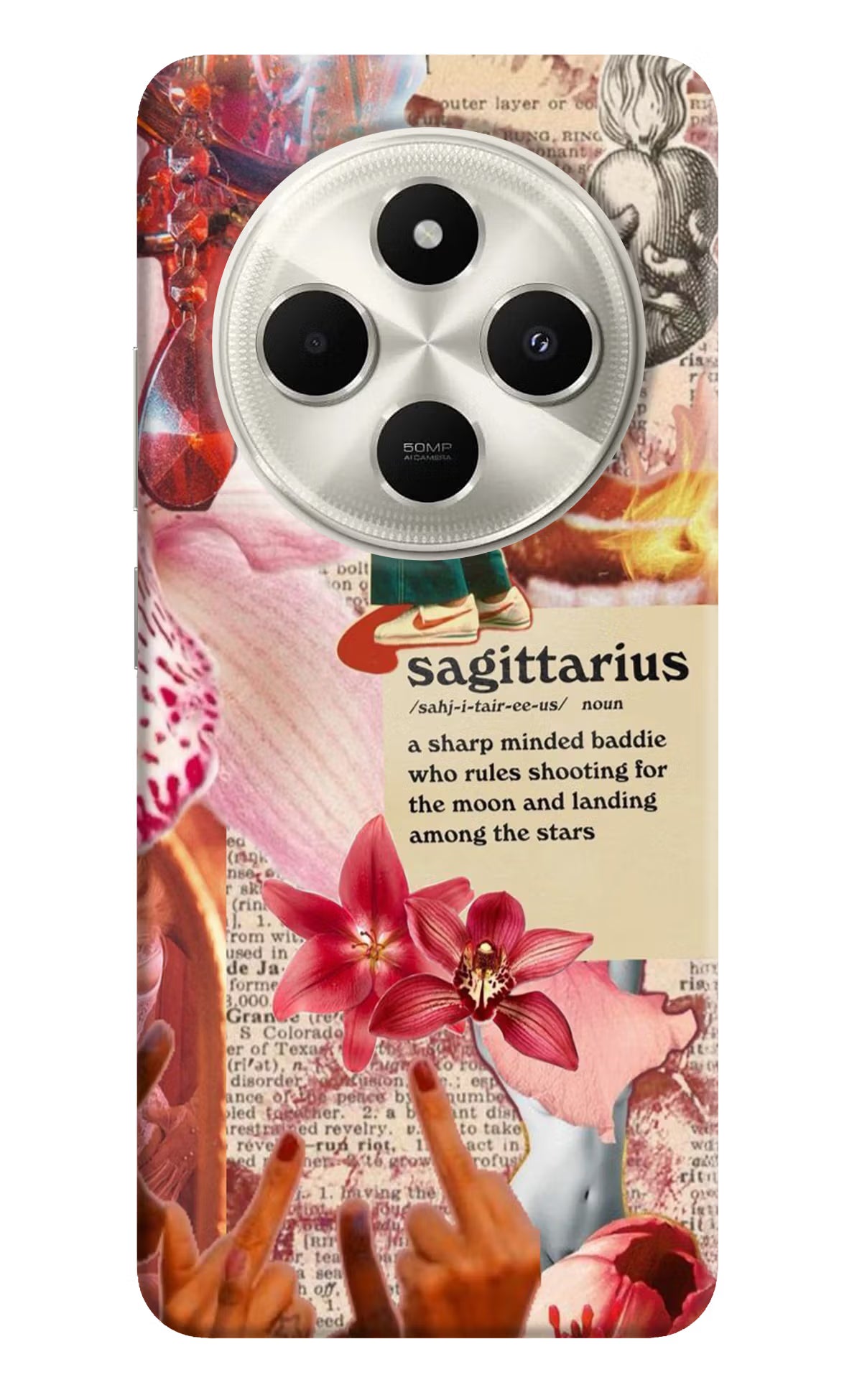 Sagittarius Zodiac Poco C75 5G Back Cover