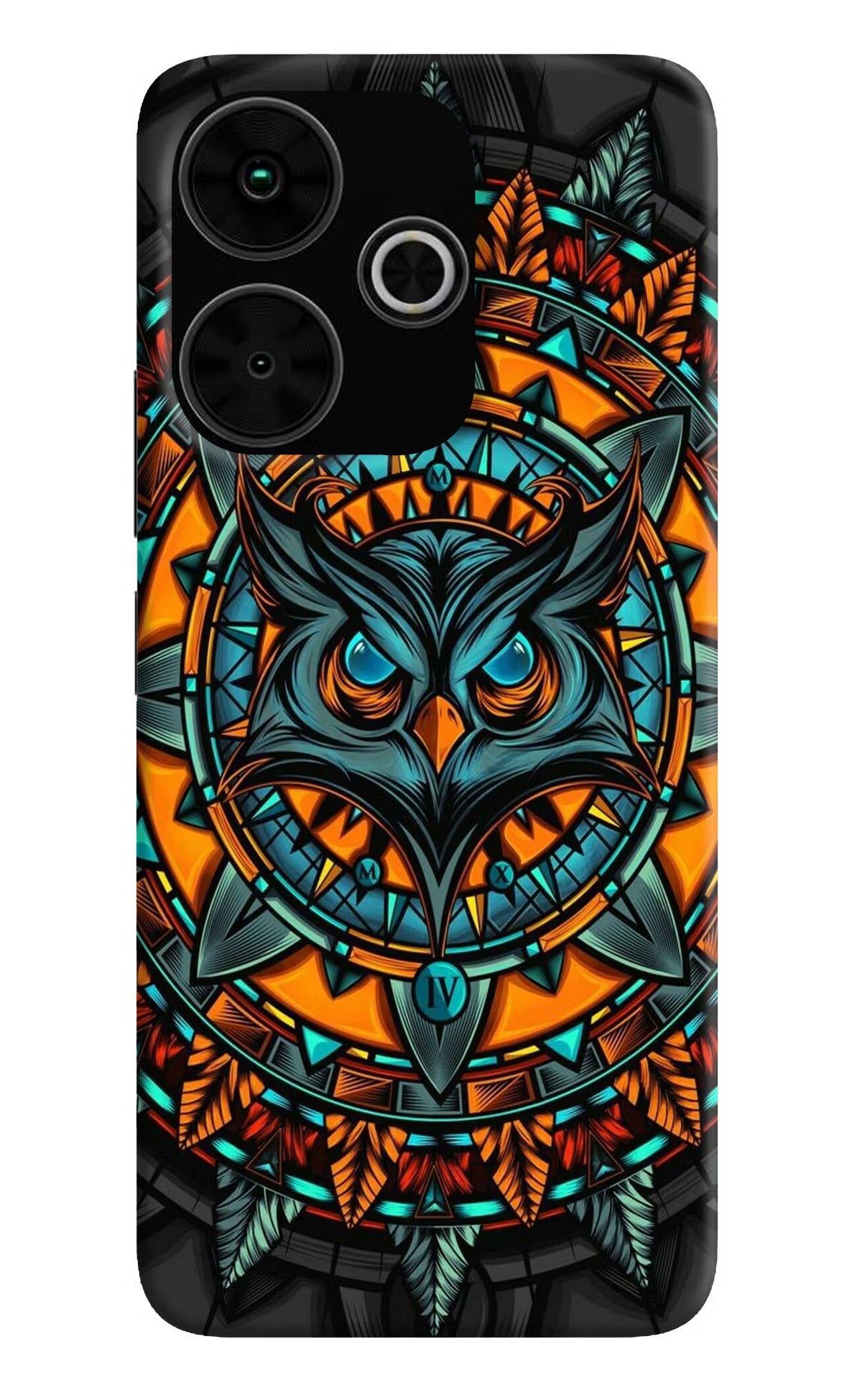 Angry Owl Art Poco M6 Plus 5G Back Cover
