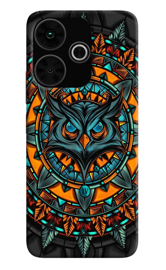 Angry Owl Art Poco M6 Plus 5G Back Cover