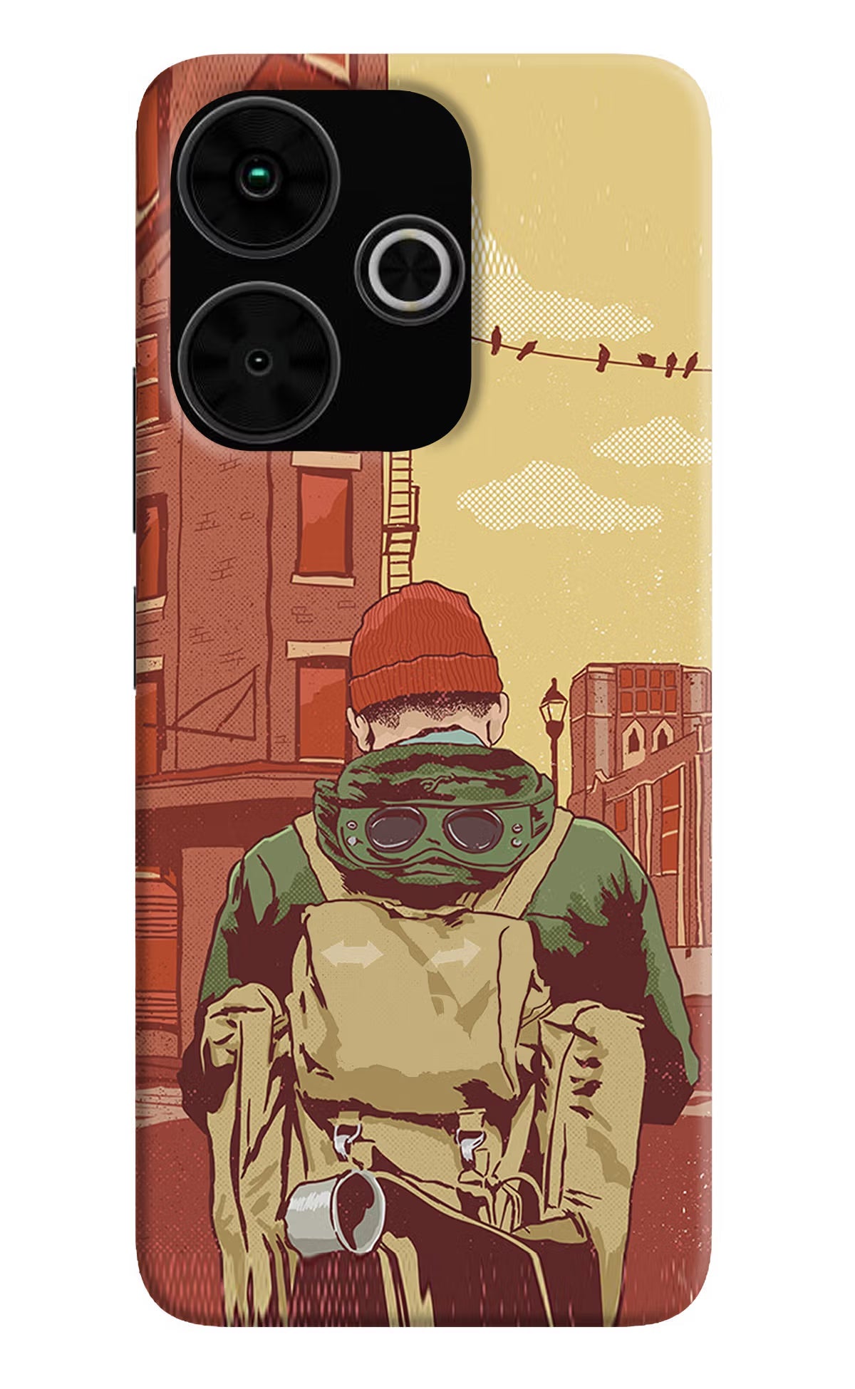 Adventurous Poco M6 Plus 5G Back Cover