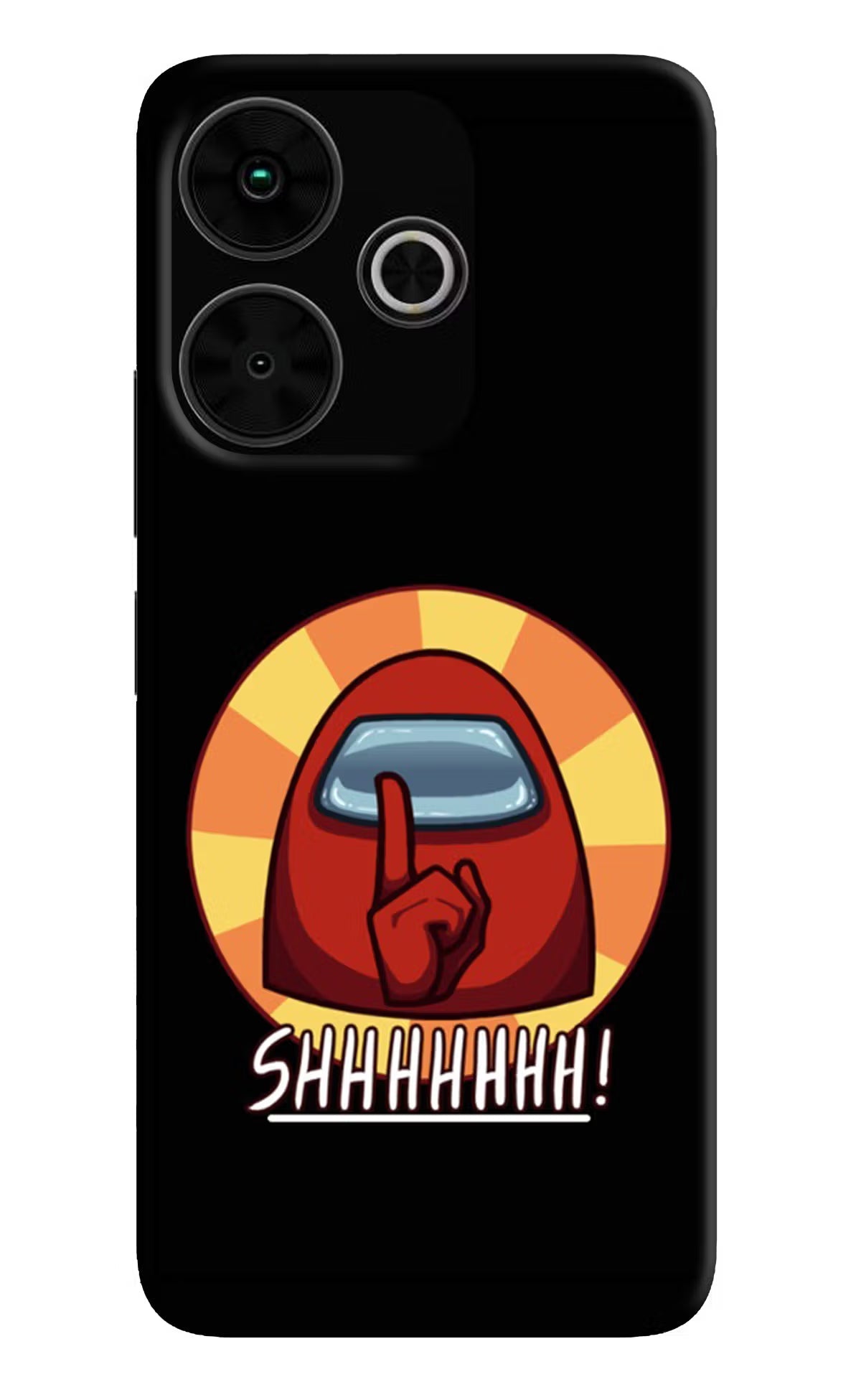 Among Us Shhh! Poco M6 Plus 5G Back Cover