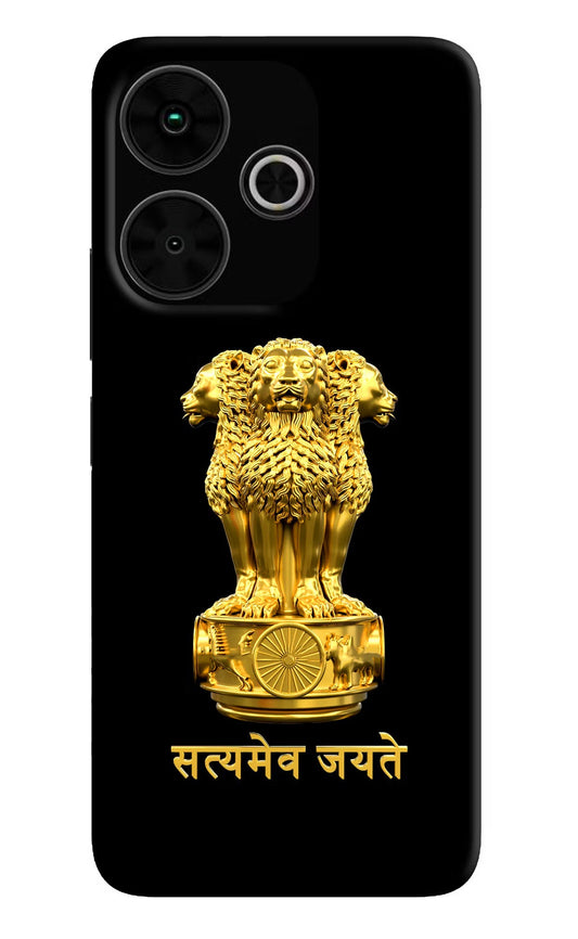 Satyamev Jayate Golden Poco M6 Plus 5G Back Cover