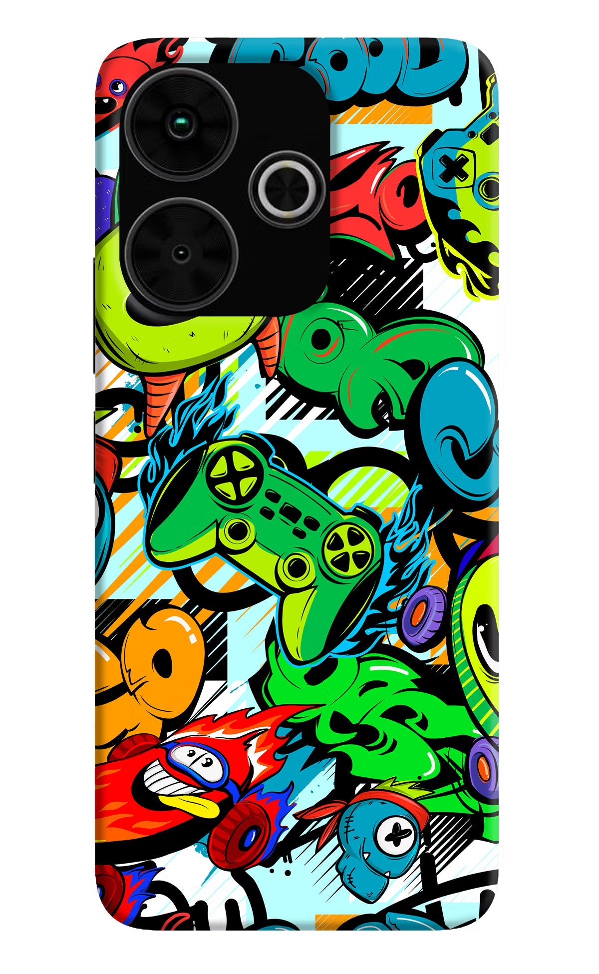 Game Doodle Poco M6 Plus 5G Back Cover