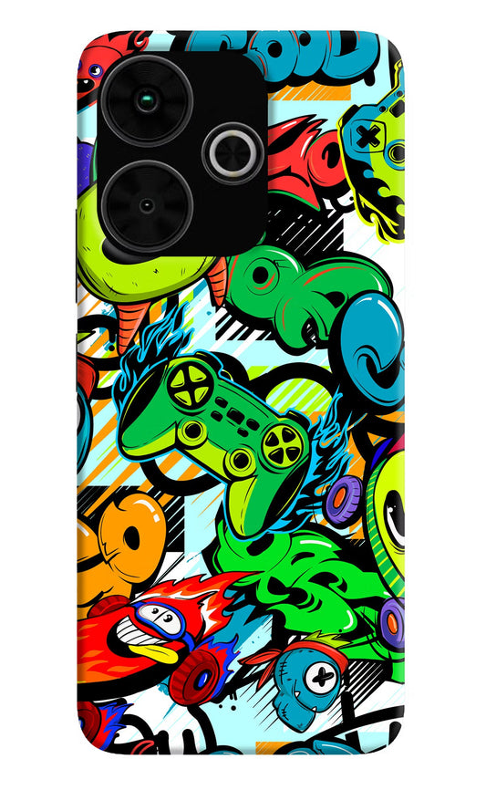 Game Doodle Poco M6 Plus 5G Back Cover