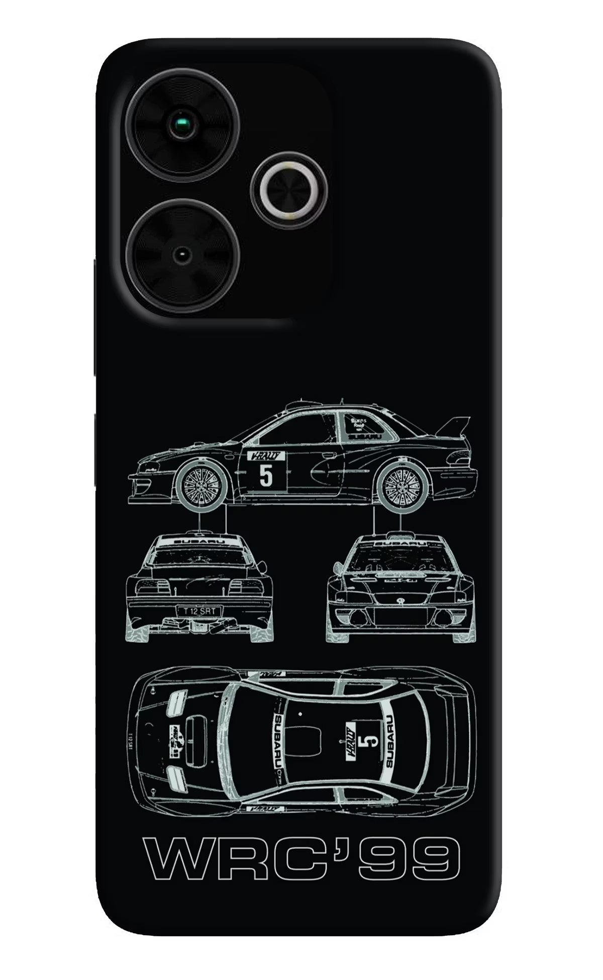 WRC'99 Poco M6 Plus 5G Back Cover