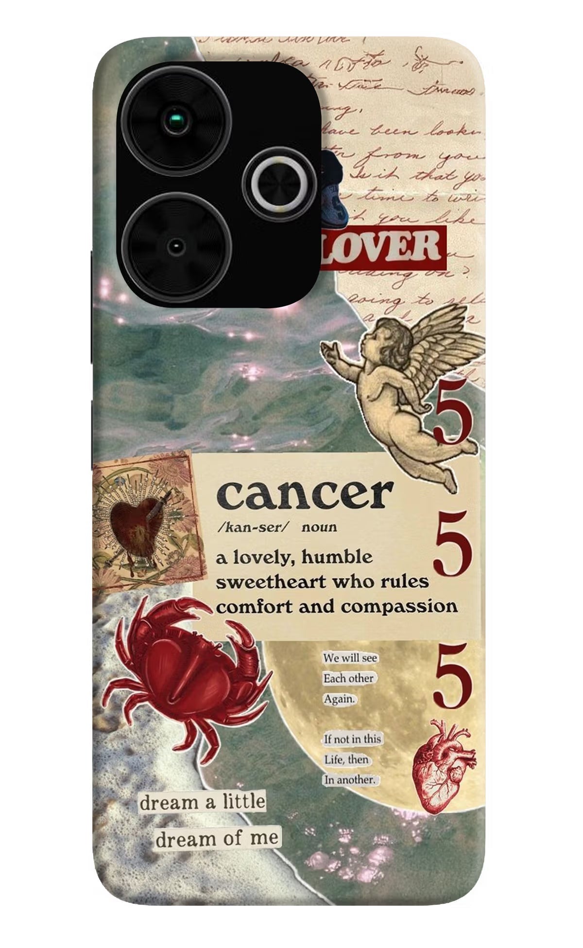 Cancer Zodiac Poco M6 Plus 5G Back Cover
