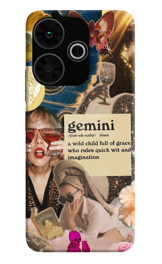 Gemini Zodiac Poco M6 Plus 5G Back Cover