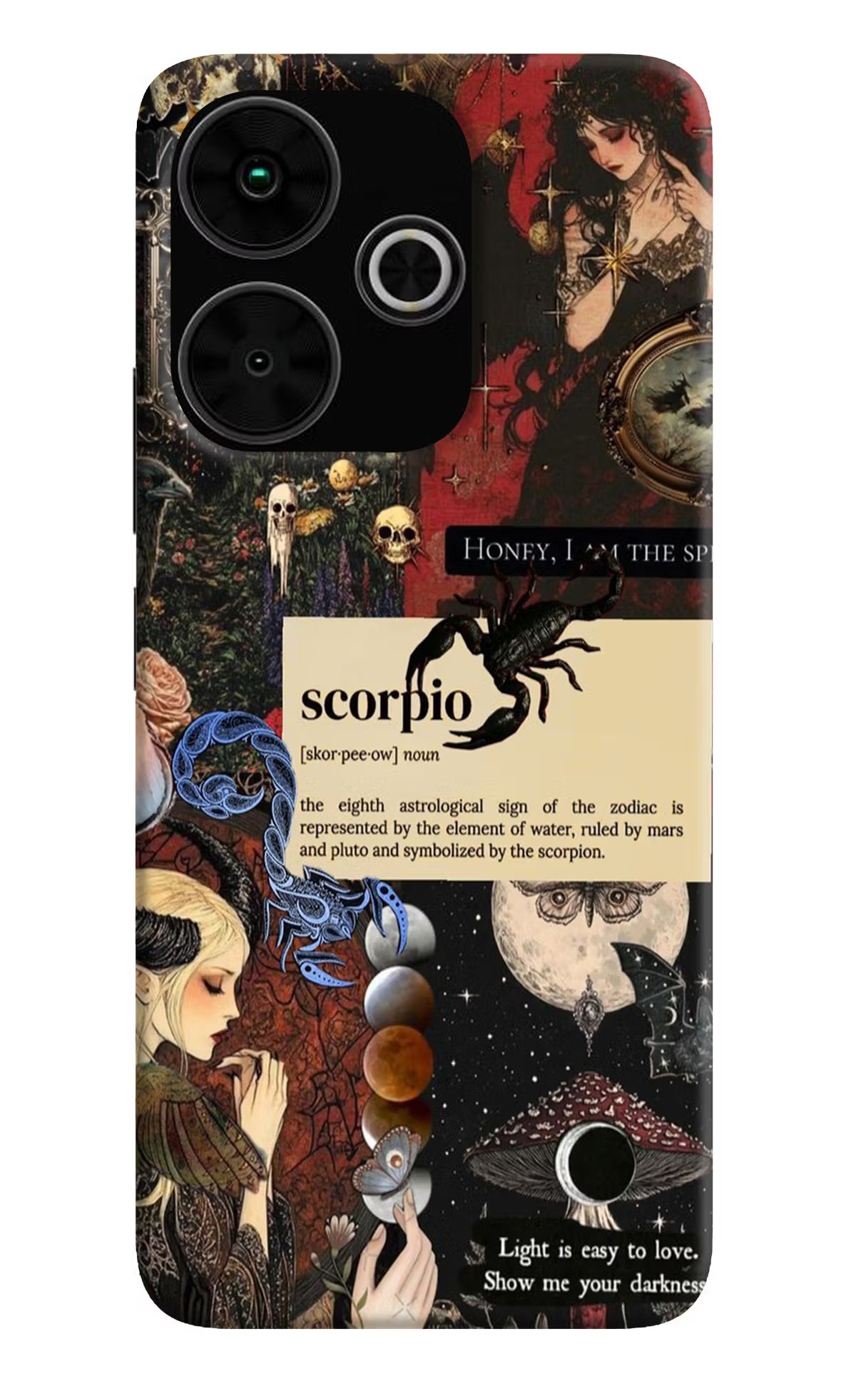 Scorpio Zodiac Poco M6 Plus 5G Back Cover