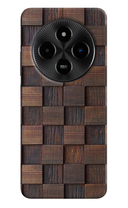 Wooden Cube Design Poco M7 5G Back Cover
