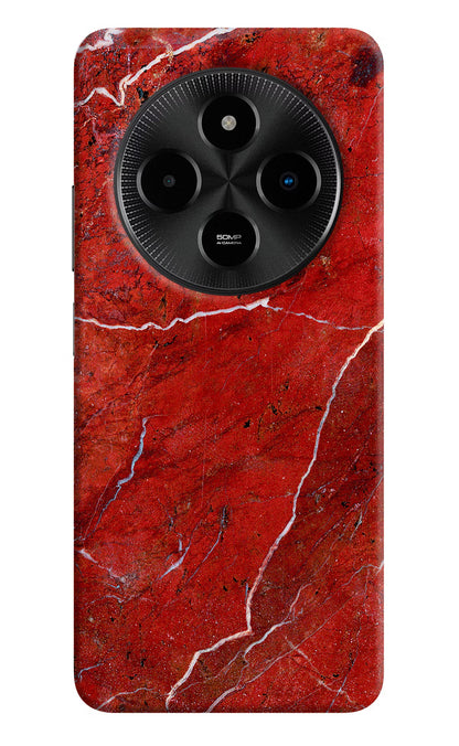 Red Marble Design Poco M7 5G Back Cover