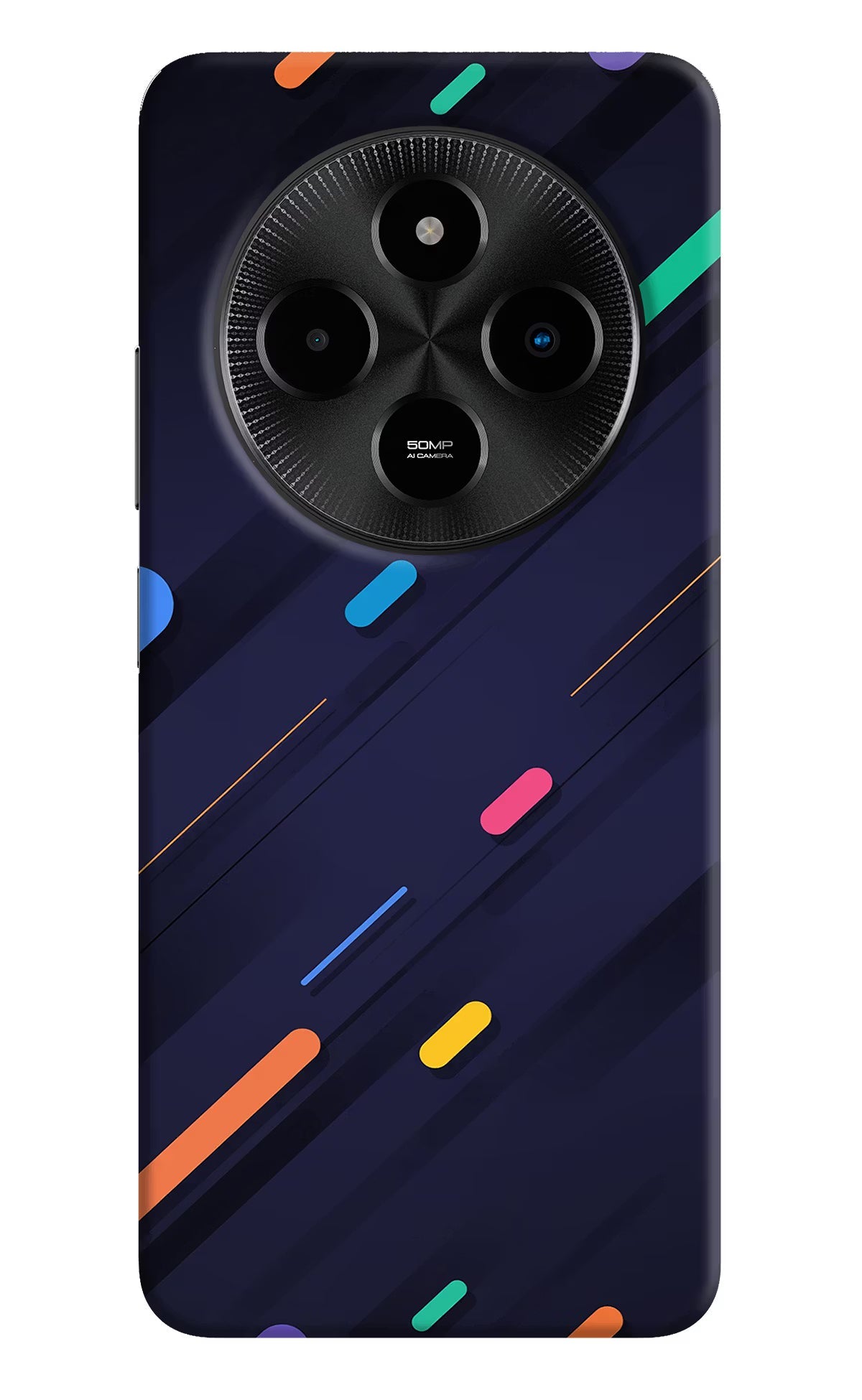 Abstract Design Poco M7 5G Back Cover