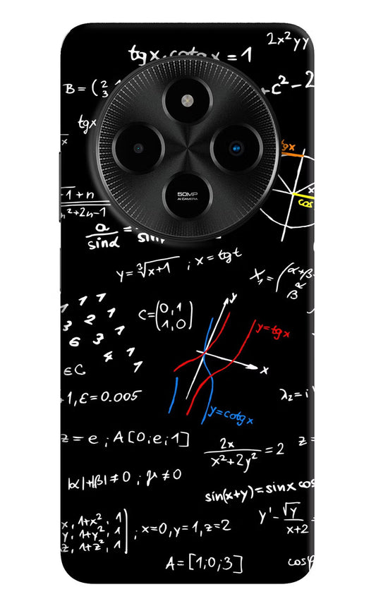 Mathematics Formula Poco M7 5G Back Cover