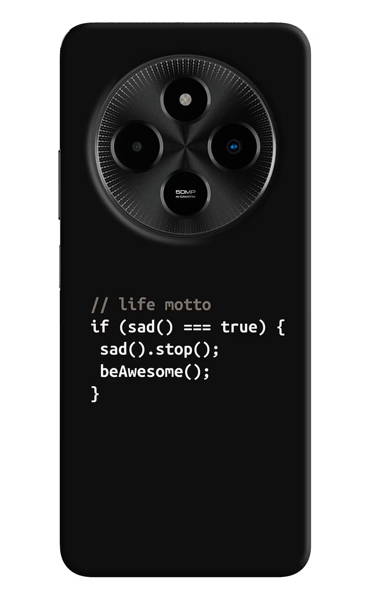 Life Motto Code Poco M7 5G Back Cover