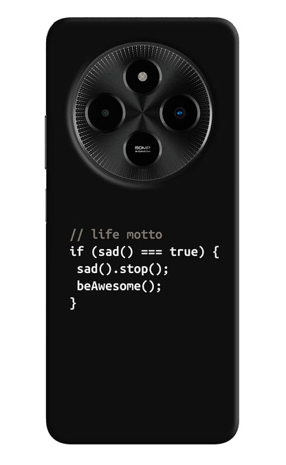 Life Motto Code Poco M7 5G Back Cover