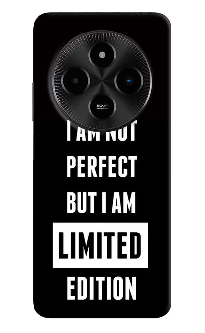 I Am Not Perfect But I Am Limited Edition Poco M7 5G Back Cover