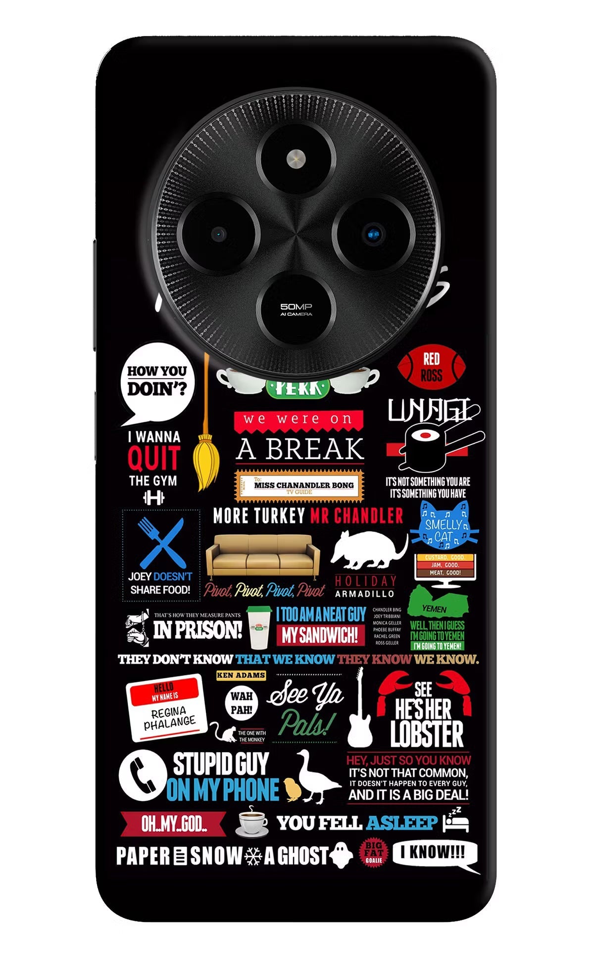 FRIENDS Poco M7 5G Back Cover